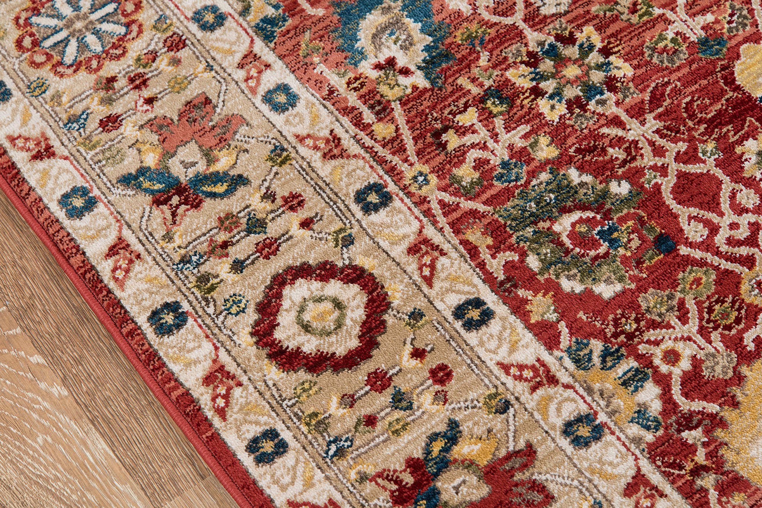 Momeni Lenox Red Area Rug 7'6