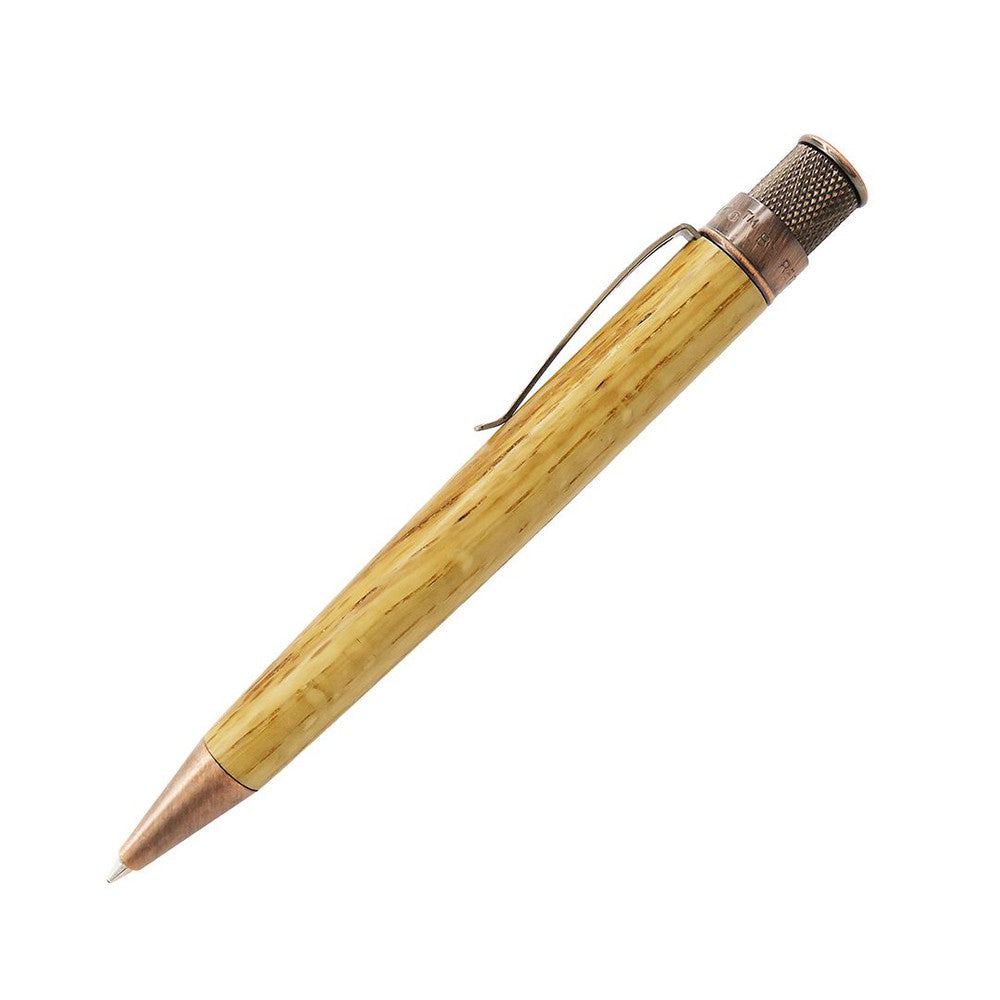 Retro 51 Tornado™ Woodworks Bourbon Barrel Special Edition Rollerball Pen (2024) - Premium Writing Instrument for Office, Gift & Collectible