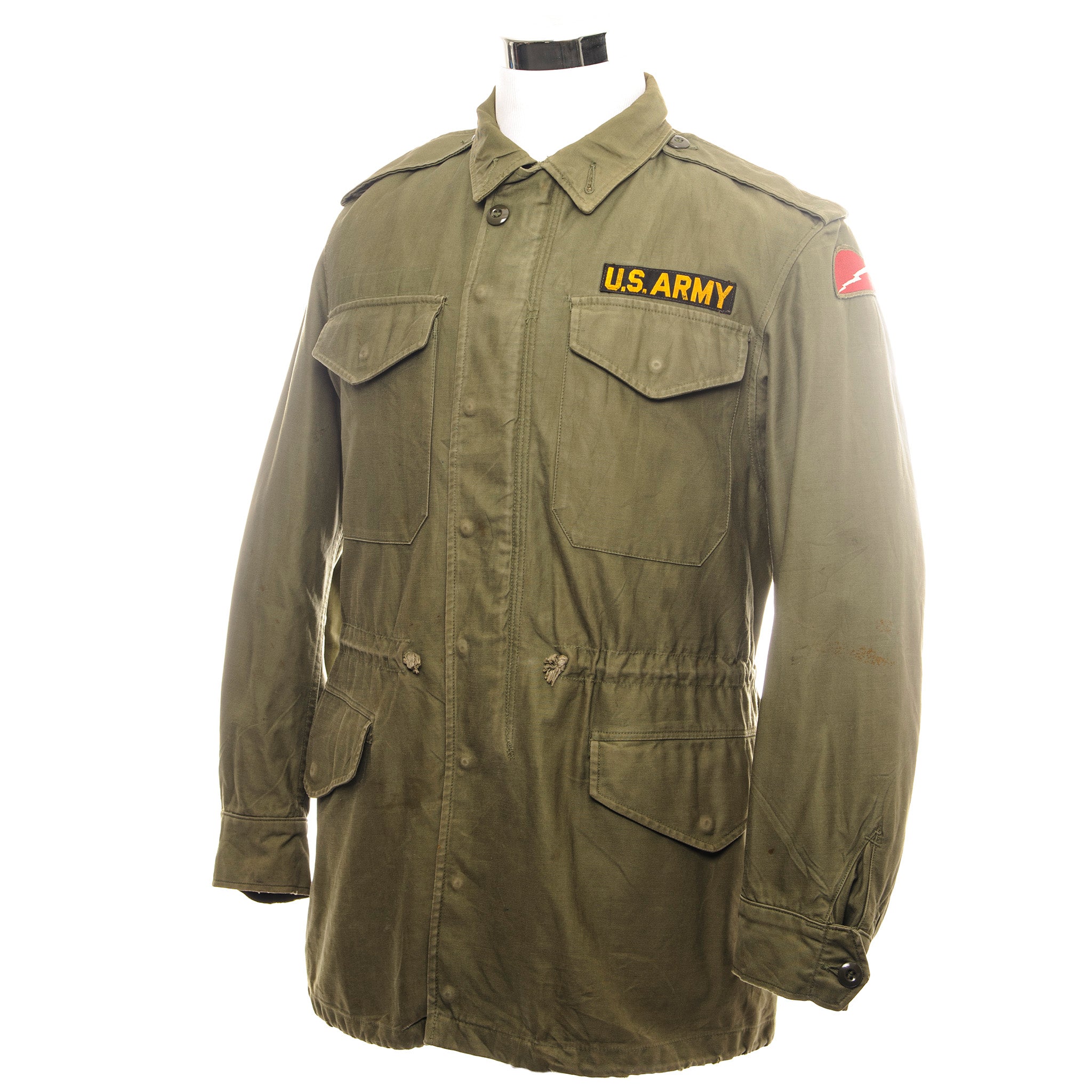 Vintage US Army M51 Field Jacket 1963 Vietnam War - 78th Infantry Division Patch - Small Regular Size - Military Collectible & Outdoor Adventure Gear