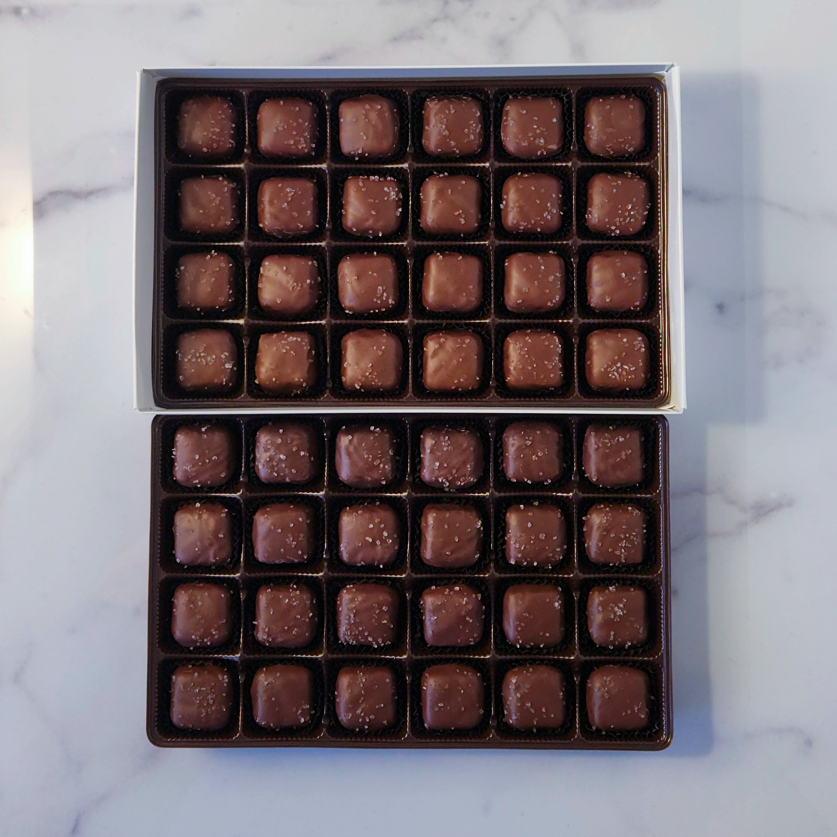 Delicious Sea Salt Caramel Candy Assortment - Gourmet Chocolate Treats for Gifts, Parties & Dessert Lovers