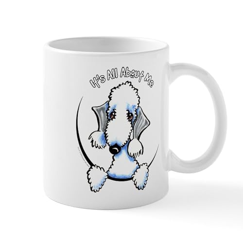White - Bedlington Terrier IAAM Mug