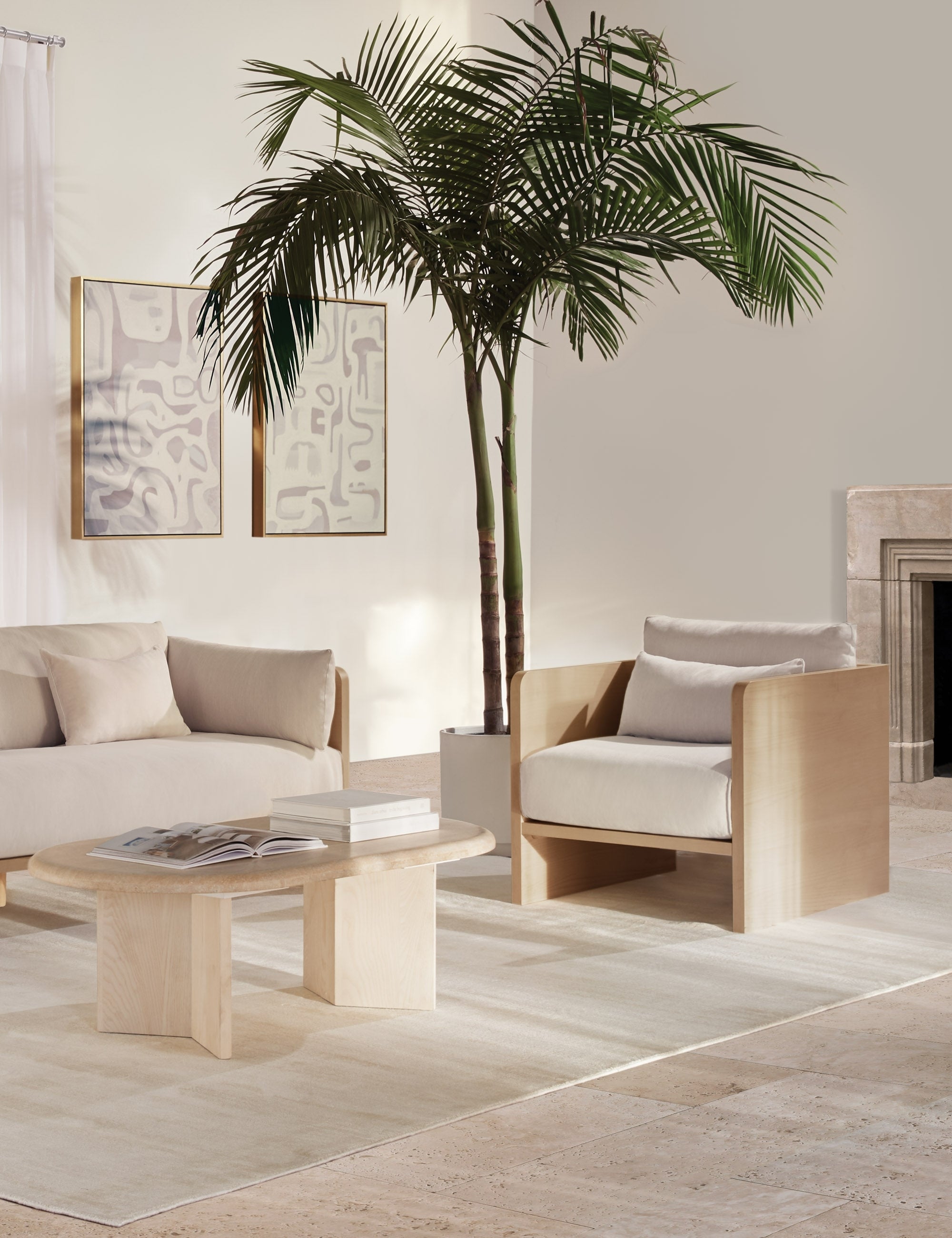 Anders Accent Chair - Modern Upholstered Lounge Chair for Living Room, Bedroom & Office - Stylish Comfortable Seating with Sturdy Wooden Legs - Perfect for Reading, Relaxing & Home Decor