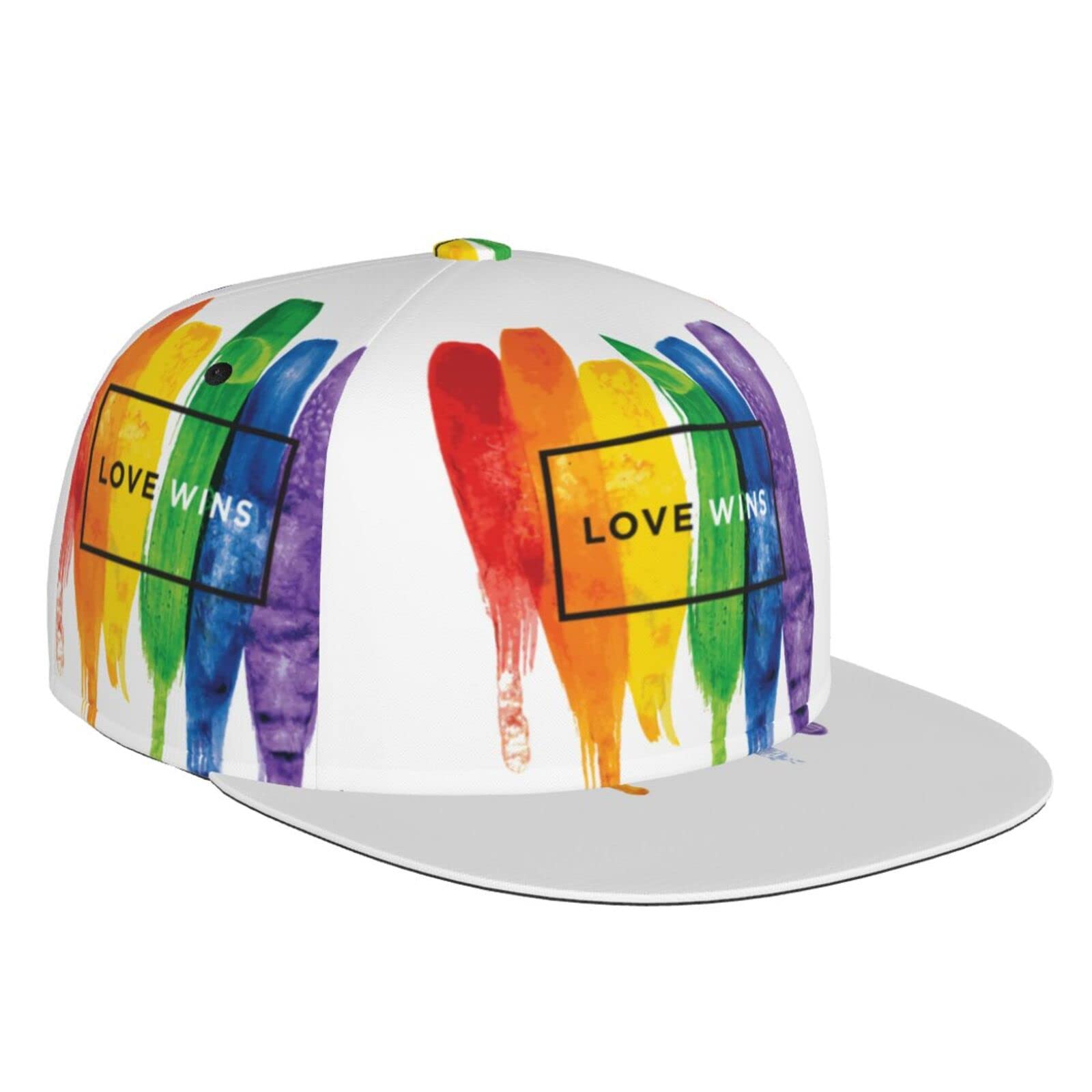 Rainbow LGBT Gay Pride Baseball Cap - Adjustable Trucker Hat with Funny LGBT Print for Men & Women | Perfect for Pride Parades, Festivals & LGBTQ+ Events