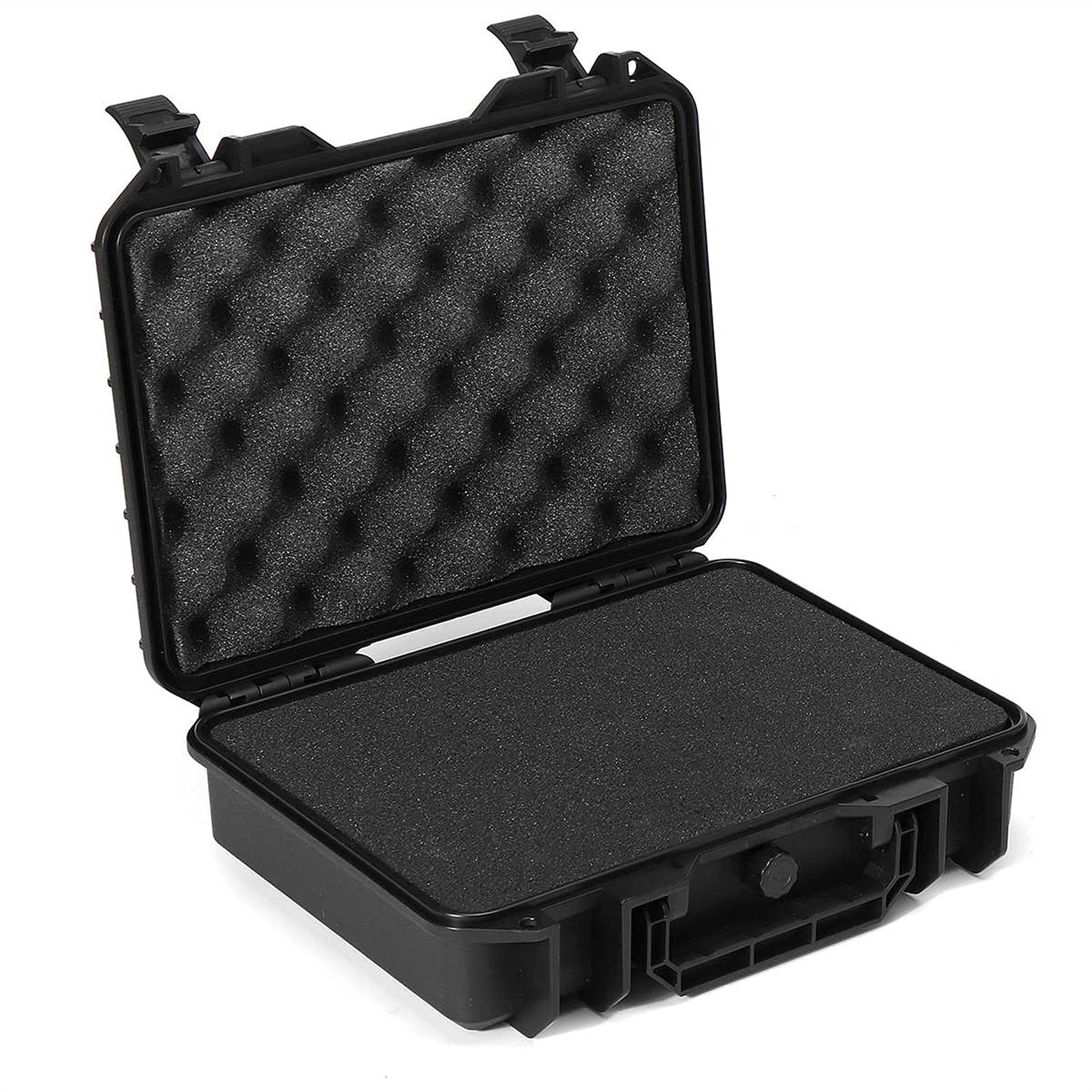**Waterproof Portable Tool Box with Sponge Storage - 5 Sizes (420x360x120mm) - Heavy-Duty Hard Carry Case for Organizing Hardware Tools, DIY Projects & Outdoor Repairs**