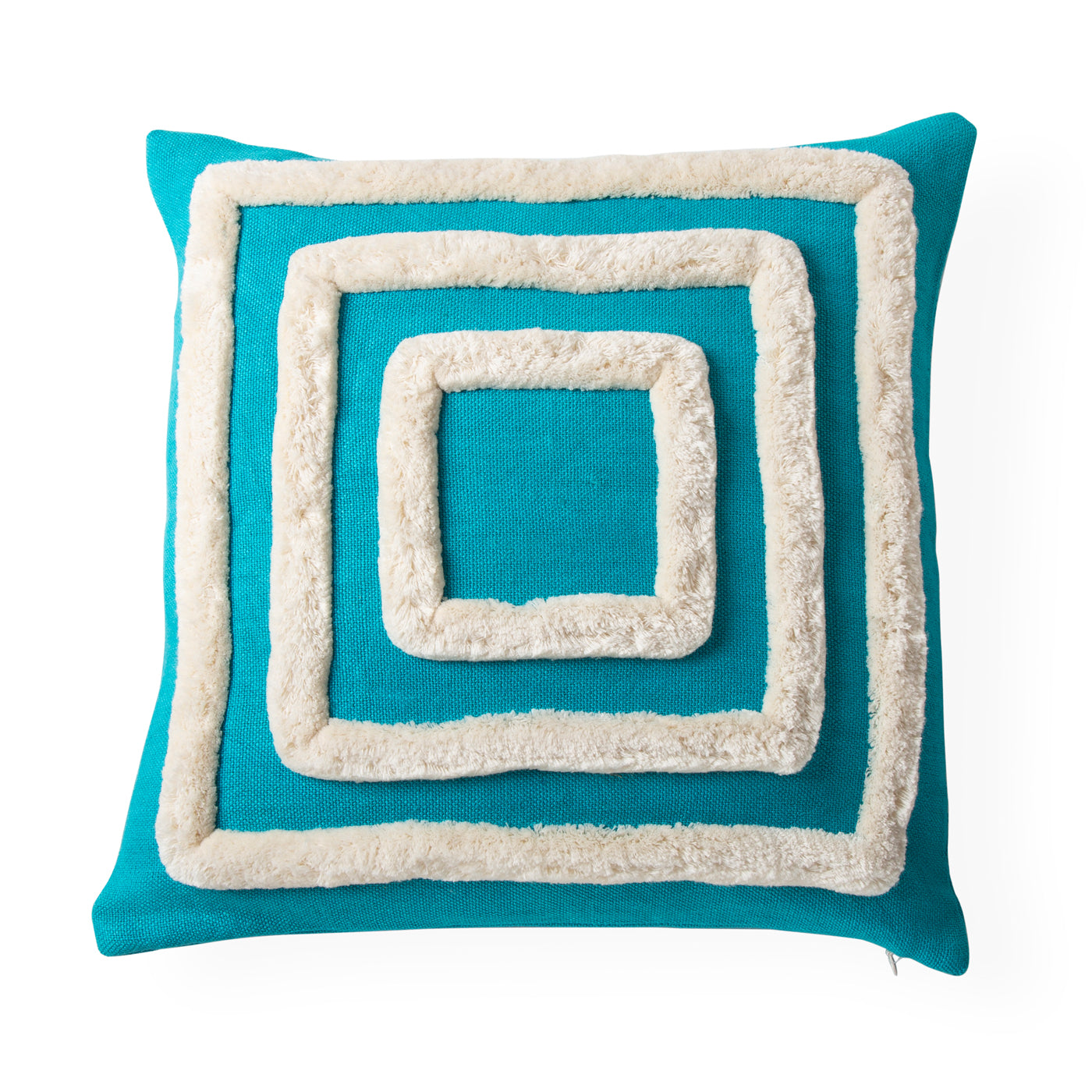 Pimlico Squares Pillow - Stylish Decorative Throw Pillow for Sofa, Bed & Home Decor - Perfect for Living Room, Bedroom & Cozy Spaces