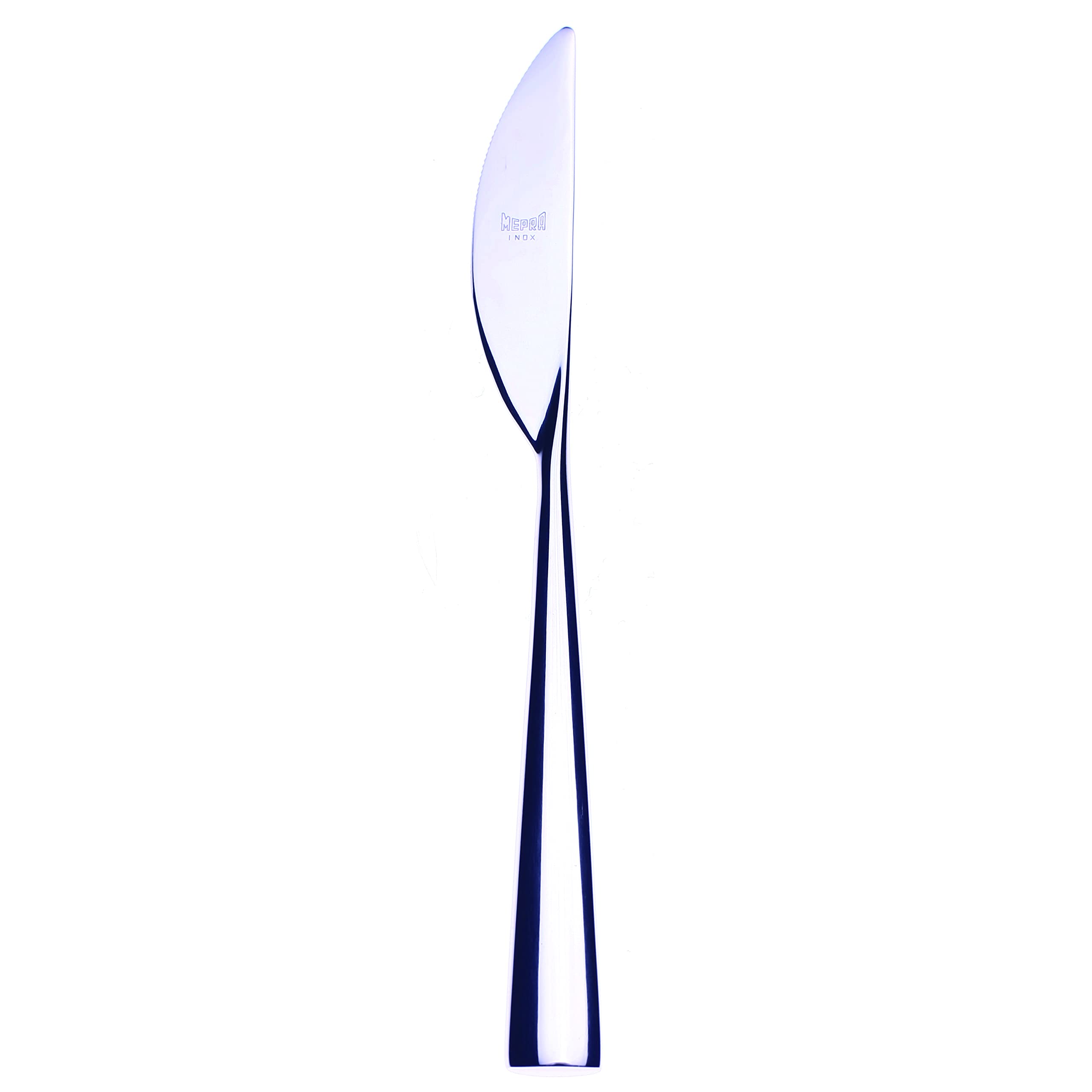 MEPRA AZC10361106 Energia Fruit Knife – Set of 48 Stainless Steel Table Knives, 19.5cm Dishwasher Safe Kitchen Cutlery for Fruits, Cheese, Desserts & Party Serving