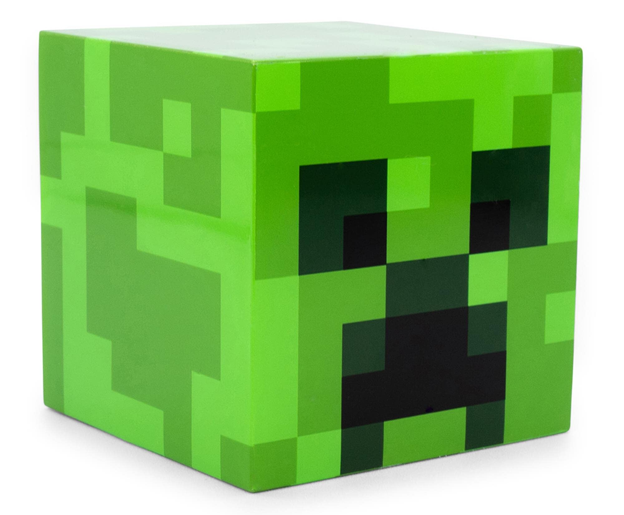 Minecraft Green Creeper Night Light with Auto Dusk to Dawn Sensor - LED Mood Lighting for Kids Bedroom, Nursery, Playroom & Hallway - Perfect Home Decor & Video Game Gift for Minecraft Fans - Ideal for Nighttime Safety and Gaming Room Ambiance
