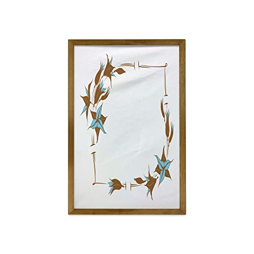 Caramel Pale Blue White