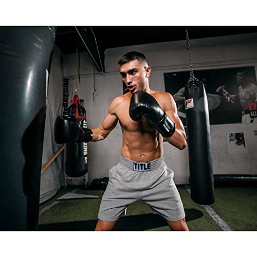 TITLE Boxing Ko-Vert Bag Gloves - Premium Training Gloves for Boxing, Kickboxing & Heavy Bag Workouts - Ideal for Men & Women - Perfect for Gym, Home & Martial Arts Training