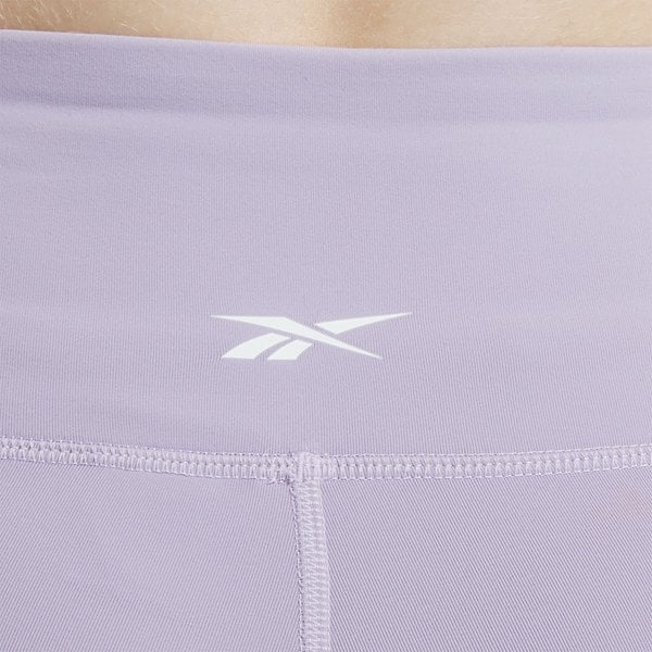 Reebok Women's Lux High Rise Purple Tight Leggings - Workout, Yoga & Running - Comfortable & Stylish Activewear