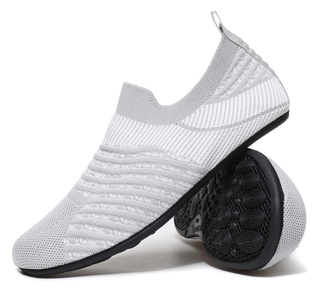 Non-Slip Indoor House Slippers for Women & Men - Lightweight Comfortable Home Shoes for Relaxing, Lounging & Cold Floors