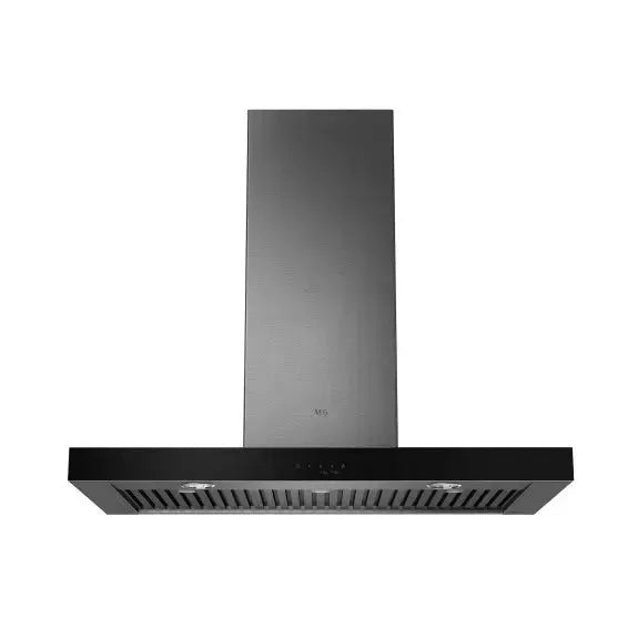 AEG 90cm Stainless Steel Range Hood with Powerful External Motor - Modern Kitchen Ventilation for Smoke & Odor Removal