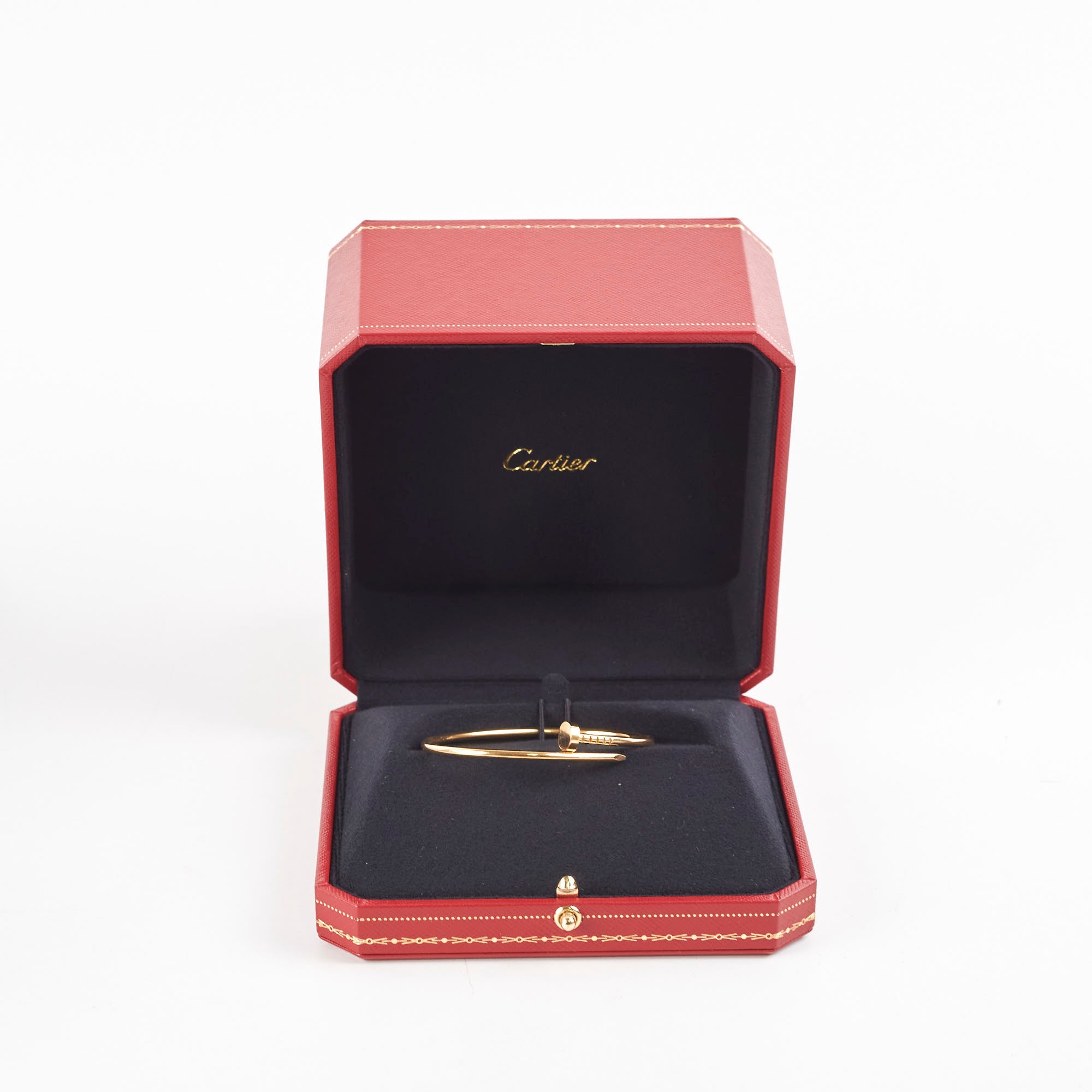 Cartier Small Model JUC Bracelet - 17 Size, 18K Gold Plated Luxury Jewelry for Women, Perfect for Gifts, Parties & Special Occasions