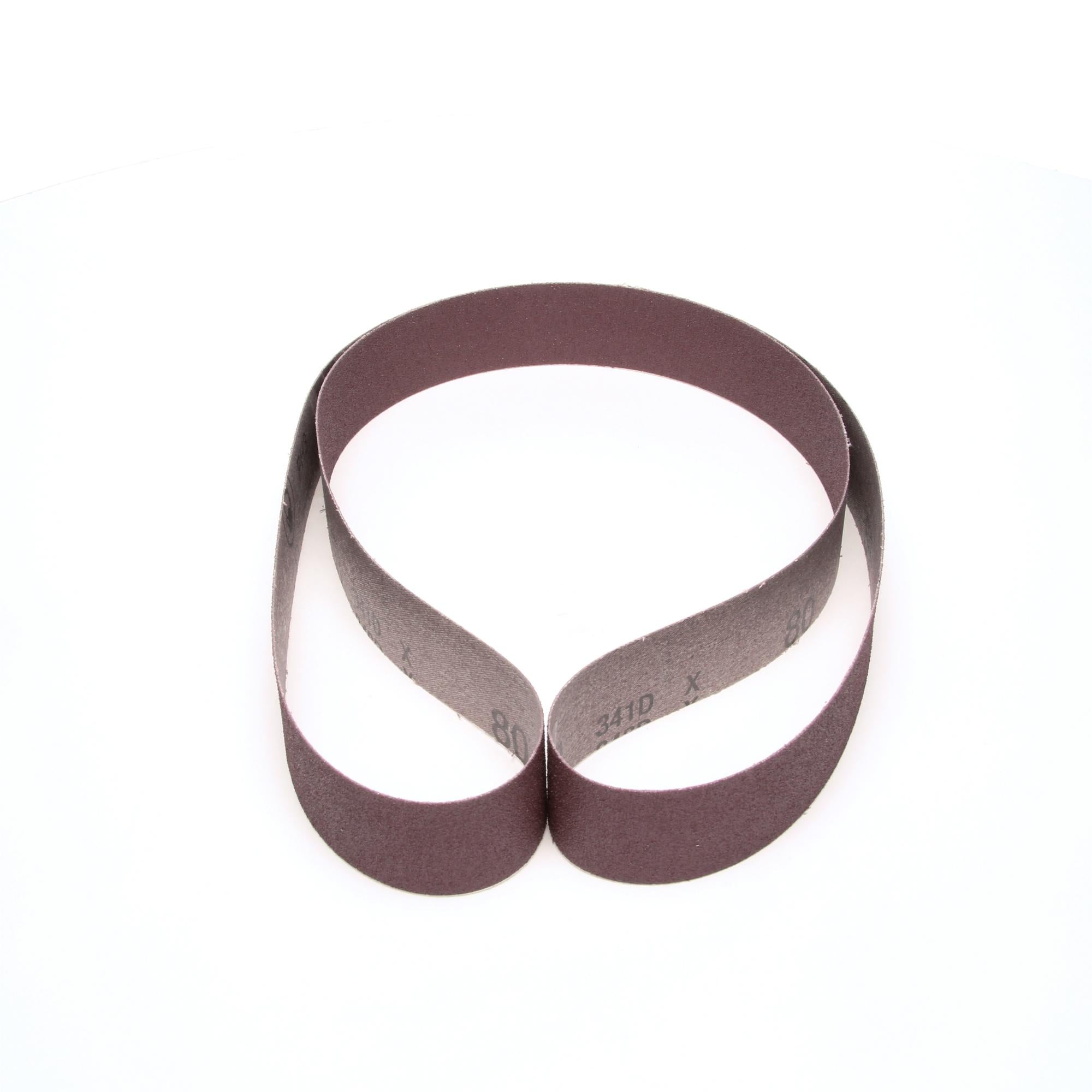 3M 341D Cloth Belt - 80X Weight, 1-1/2