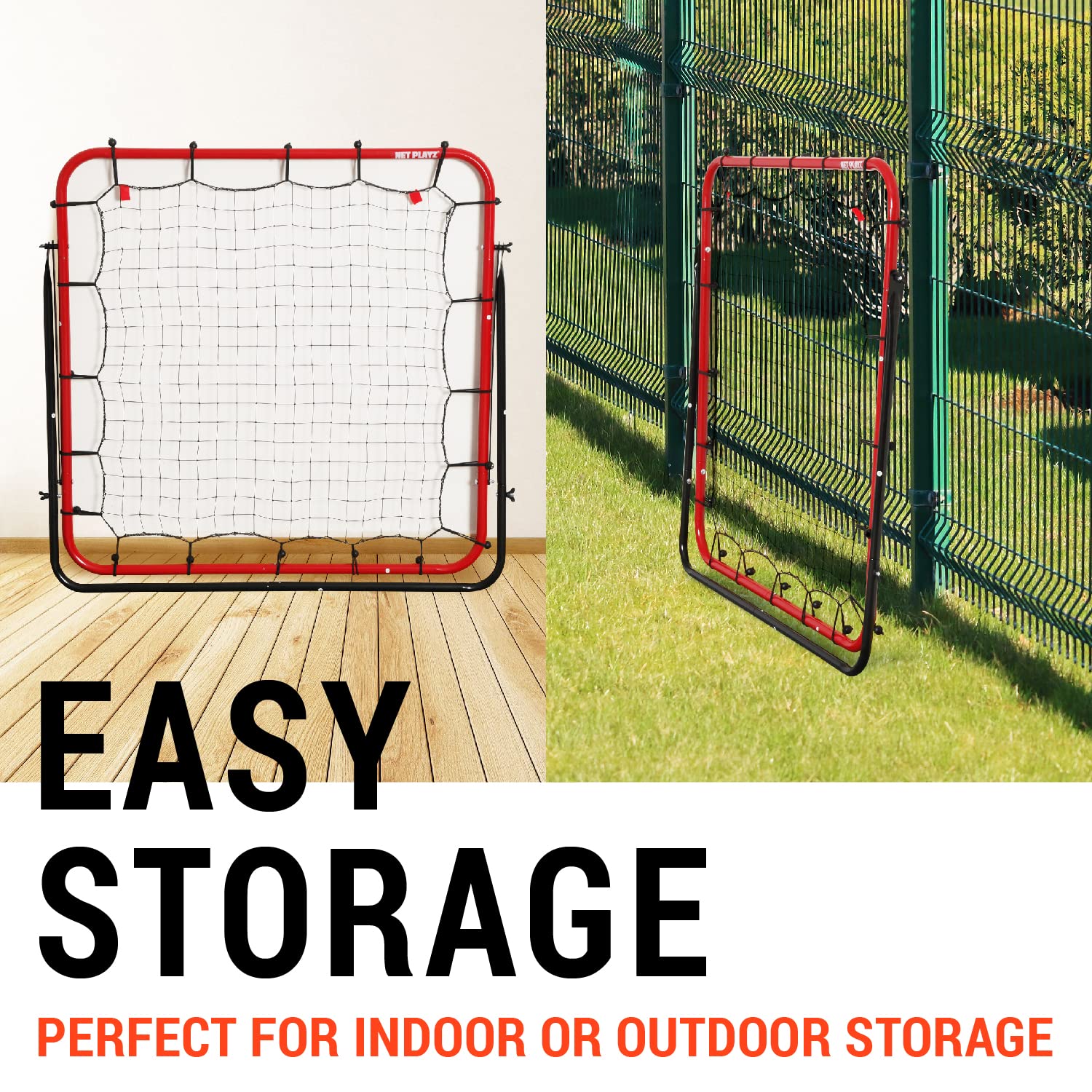 Portable Soccer Training Equipment for Kids & Teens - Kickback 3.3X3.3FT Football Aid | Perfect for Backyard Practice