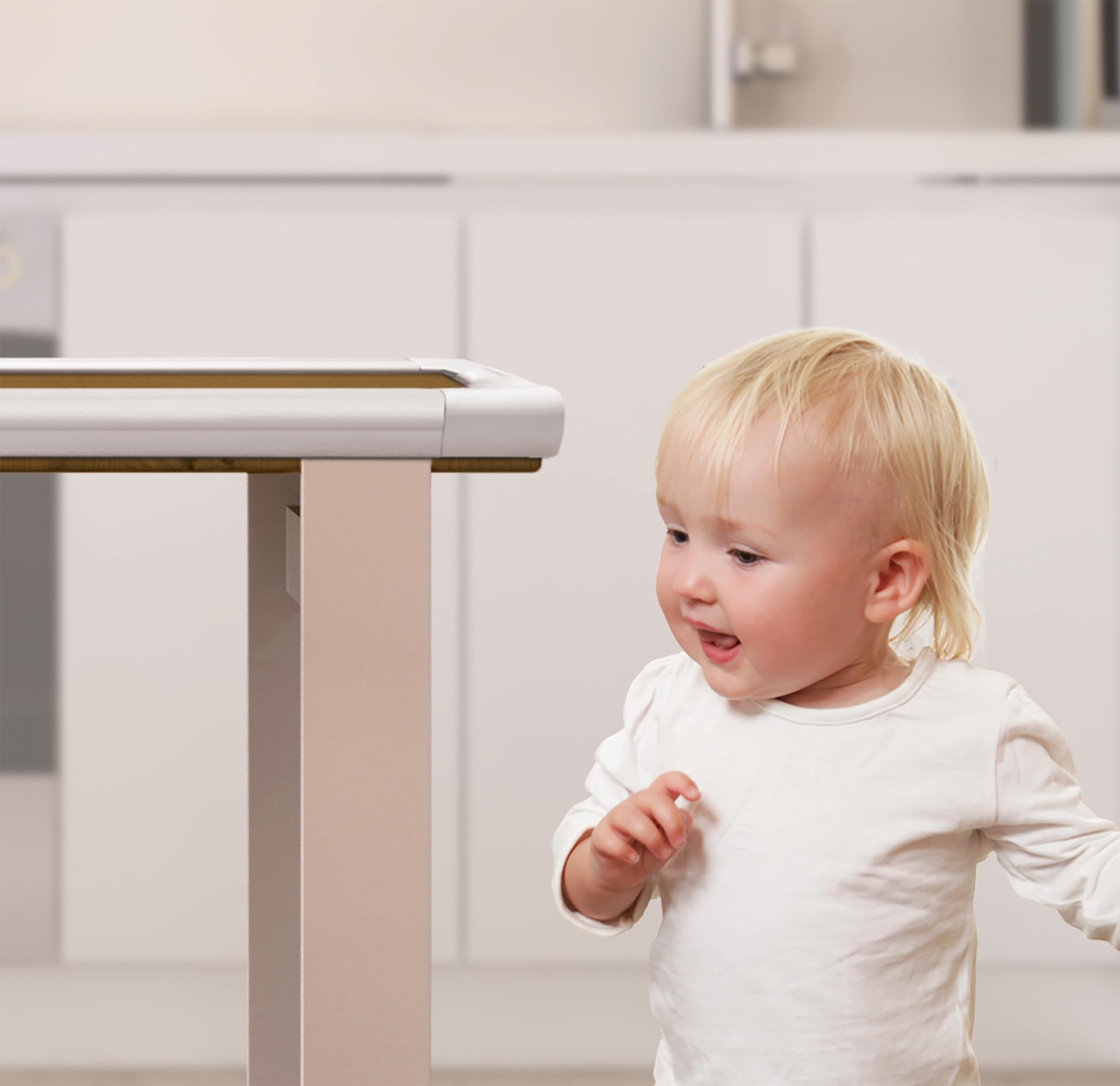 Dreambaby Bump Guard Furniture Kit - Baby Proofing Edge Protectors for Tables & Furniture Corners - Prevent Injuries in Nursery, Living Room & Play Areas