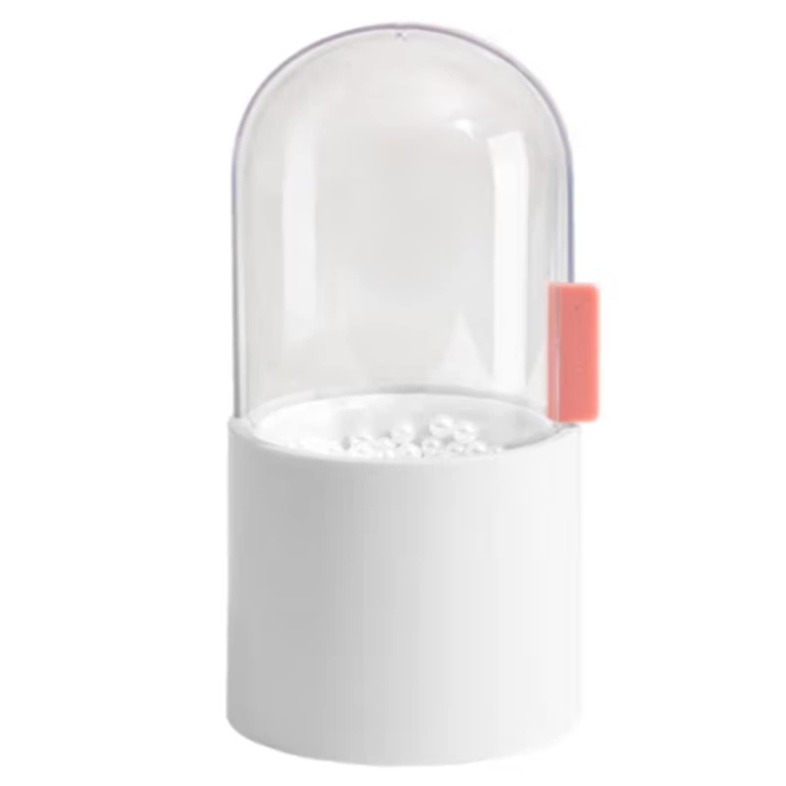 Premium Makeup Brush Storage Tube with Lid - Dustproof Cosmetic Organizer for Eyebrow Pencils, Brushes & Beauty Tools (White, 103.5x223.5cm) - Perfect for Travel, Salon & Home Vanity Organization
