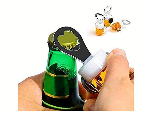 Unique Beer Bottle Opener with Fridge Magnet - Ayra Crafts Premium Bar Accessories for Home, Parties & Gifts