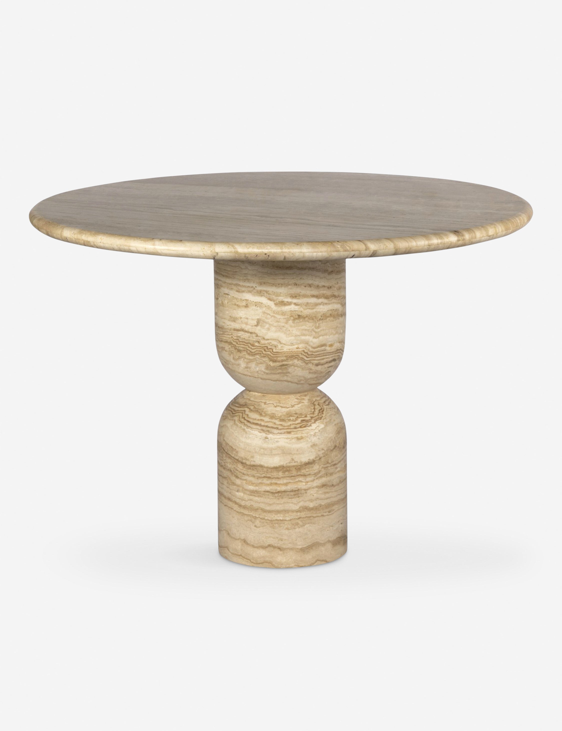 Amber Lewis x Four Hands Figueroa Round Dining Table - Modern Farmhouse Style for Kitchen, Dining Room & Small Spaces