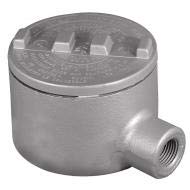 Appleton Electric GRE50-A Conduit Outlet Body - Copper-Free Aluminum, E Body Style, Threaded Flat for Industrial Electrical Installations | Durable Wiring Solution for Hazardous Locations & Outdoor Use