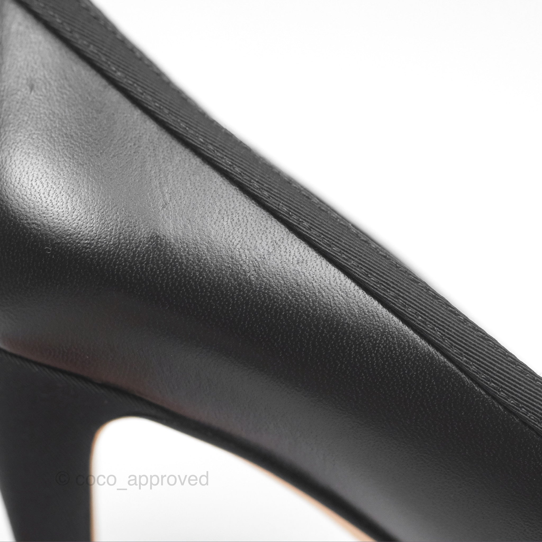 Chanel Classic CC Black Lambskin Heels Women's Size 39.5 - Luxury High Heel Pumps for Evening Parties & Formal Events