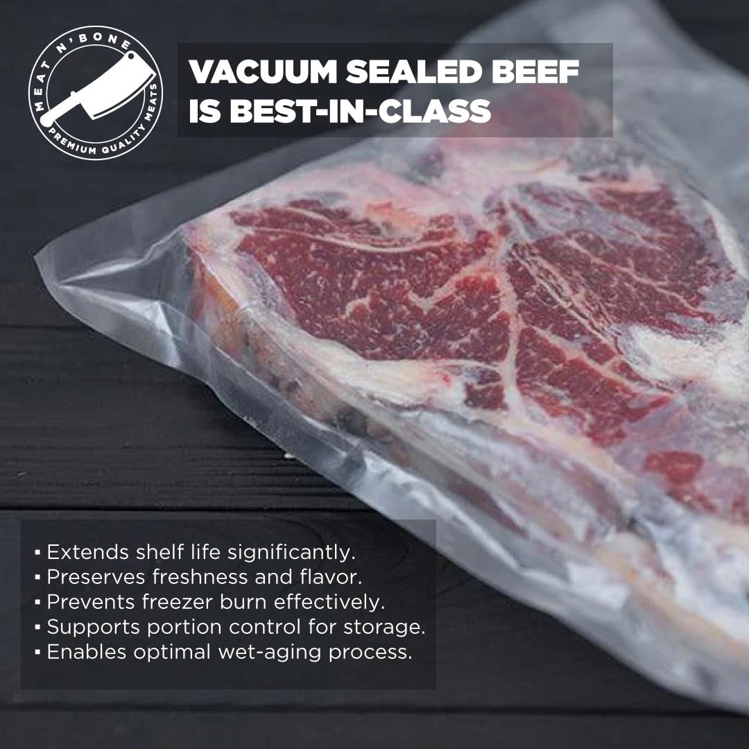 Premium Beef Steak Bundle - 5 Entrecôte, 5 Petit NY Strip Steaks & 5 Filet Mignon Cubes | Hand-Trimmed Restaurant Quality Meat for Grilling, Pan Searing & BBQ | Perfect for Family Dinners, Special Occasions & Outdoor Cooking