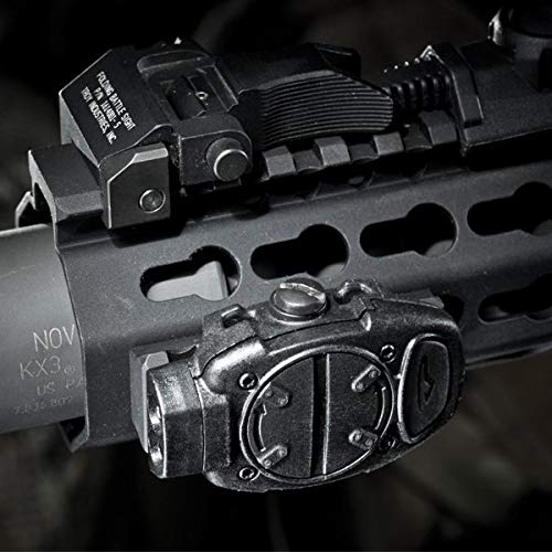 Princeton Tec Switch Rail 10 Lumen Tactical Weapon Light - IR & White LED Combo for Hunting, Camping & Outdoor Adventures | Tan Color