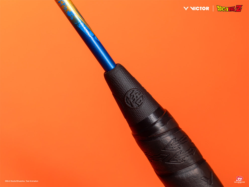 Victor X Dragon Ball Z Badminton Racket Gift Set [Nautical Blue] TK GOKU GB F - Premium Anime Sports Equipment for Dragon Ball Fans, Perfect for Tournaments & Collectors