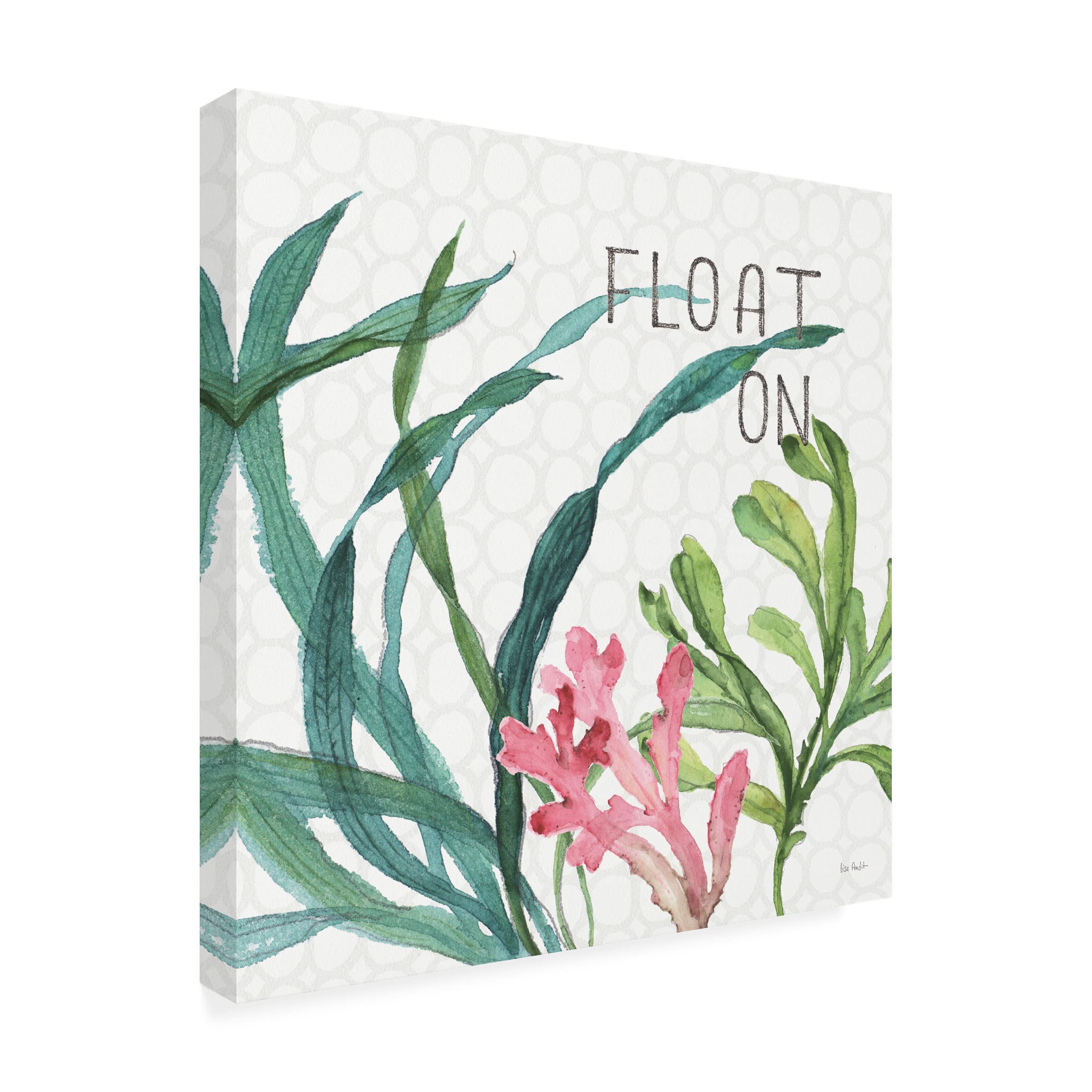 Lisa Audit 'Mixed Greens LXVIII' Canvas Wall Art Print - Modern Botanical Home Decor for Living Room, Bedroom & Office