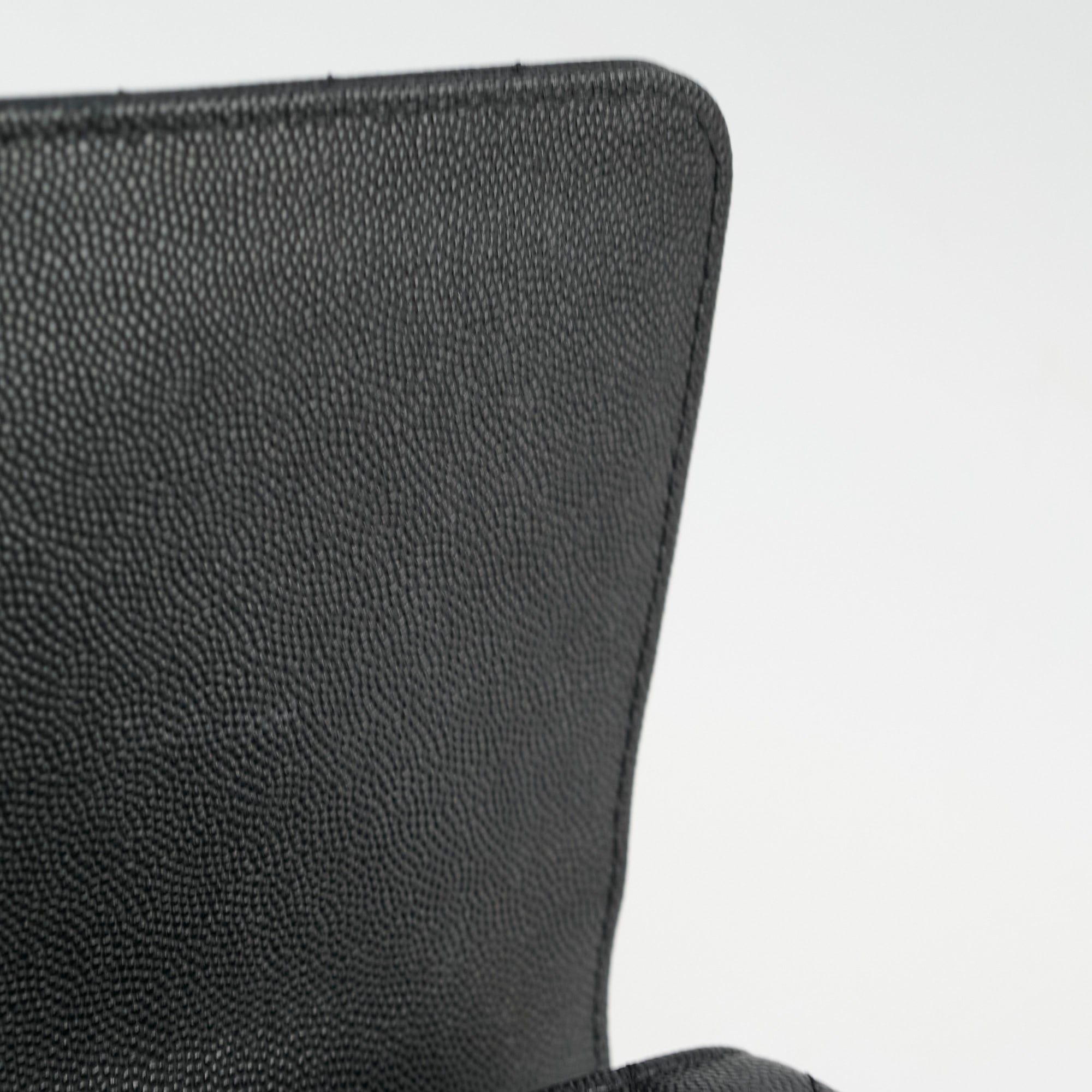 Chanel Medium Coco Handle Bag - Black Chevron Leather with Lizard Top Handle | Luxury Designer Handbag for Women, Perfect for Work, Parties & Special Occasions