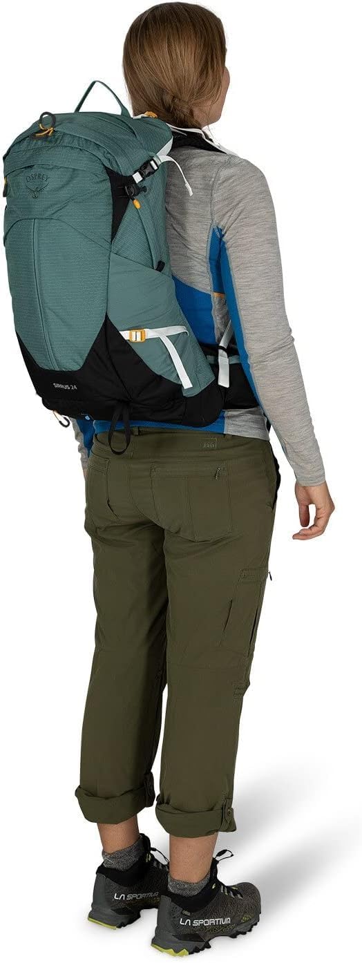 Osprey Sirrus 24L Women's Hiking Backpack - Lightweight & Durable Daypack for Outdoor Adventures, Trekking & Travel | Tunnel Vision Grey