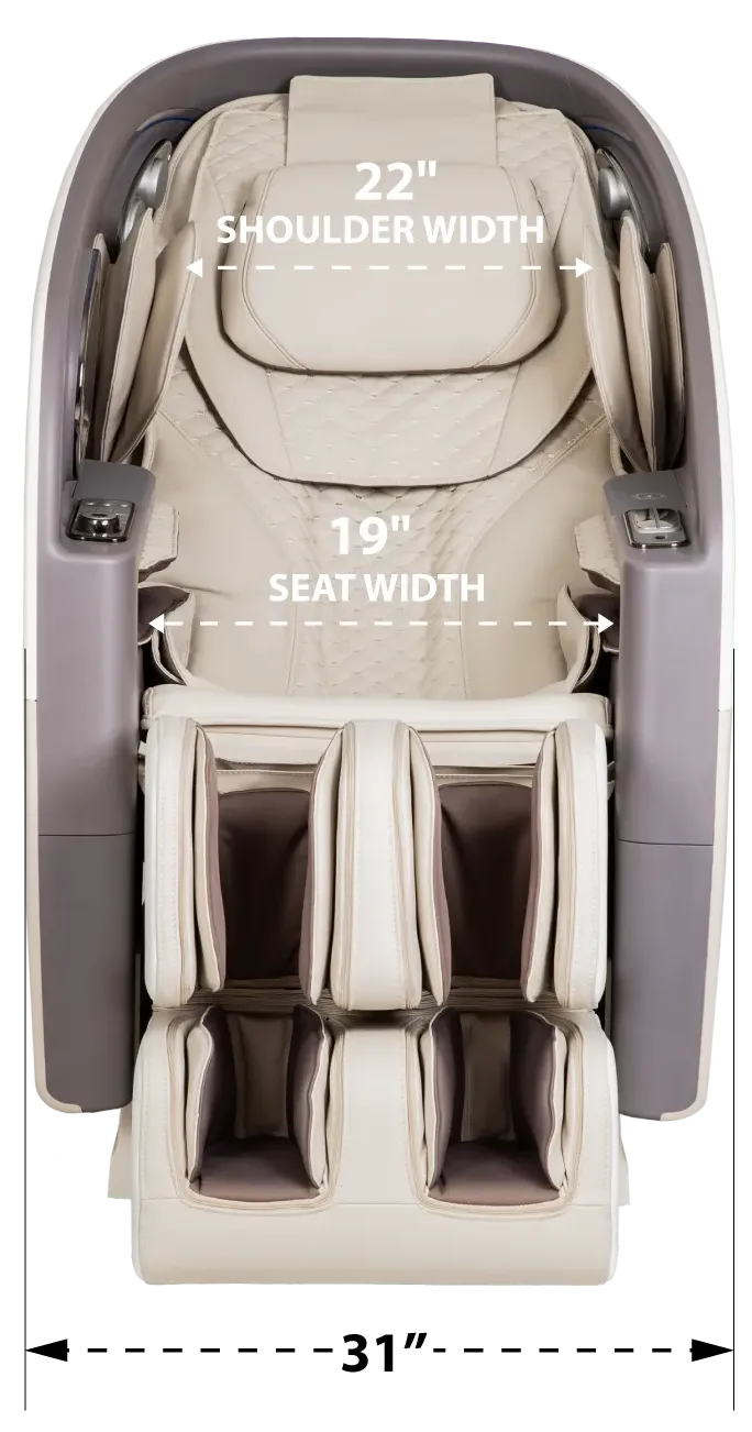 Osaki Flagship Duo Massage Chair with Zero Gravity Recline - Full Body Shiatsu Massage for Home & Office Relaxation - Perfect for Stress Relief, Back Pain & Muscle Recovery