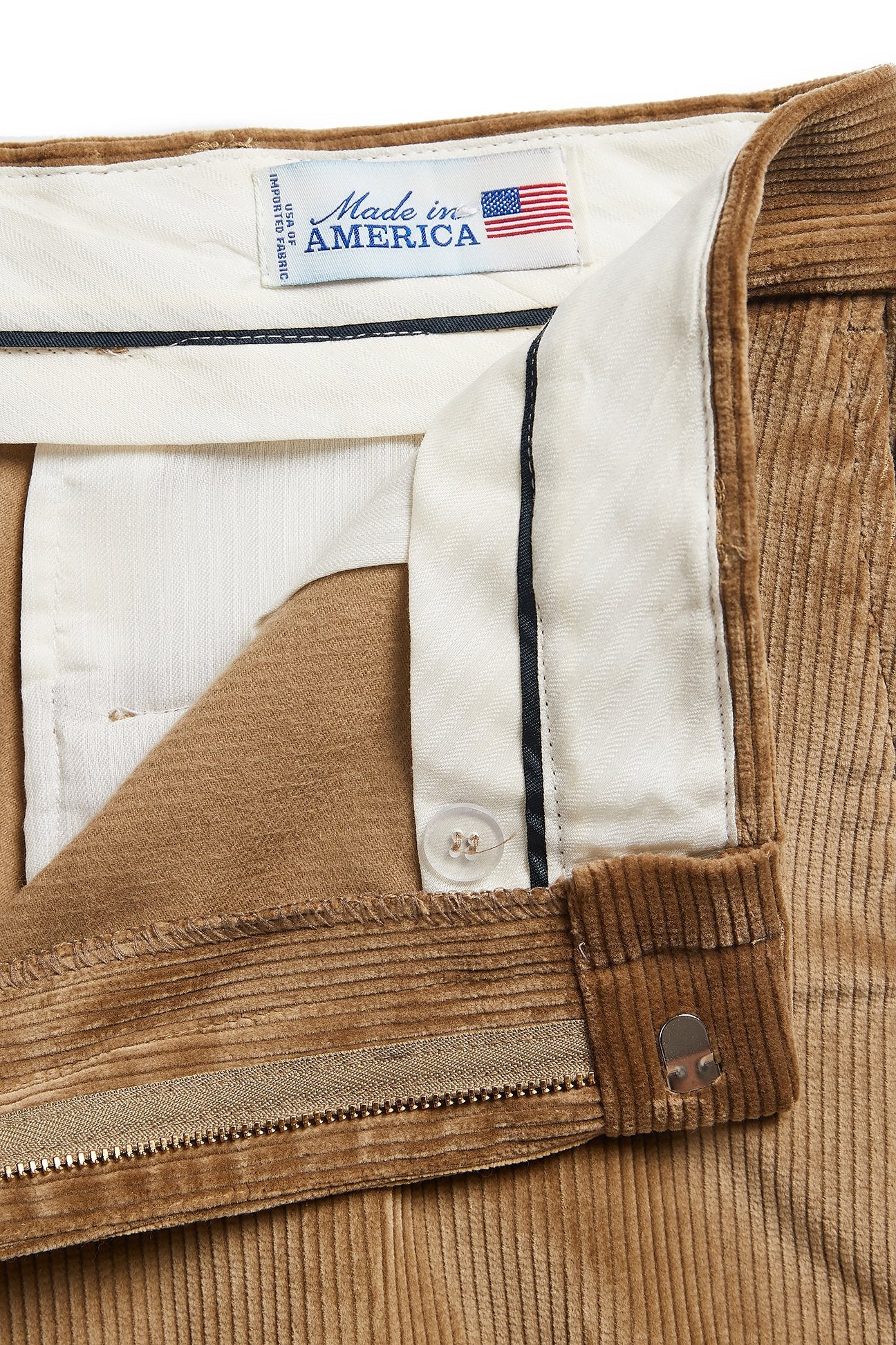 Men's Stretch Khaki Cargo Pants - Comfortable English Cord Trousers for Outdoor Hiking & Casual Wear