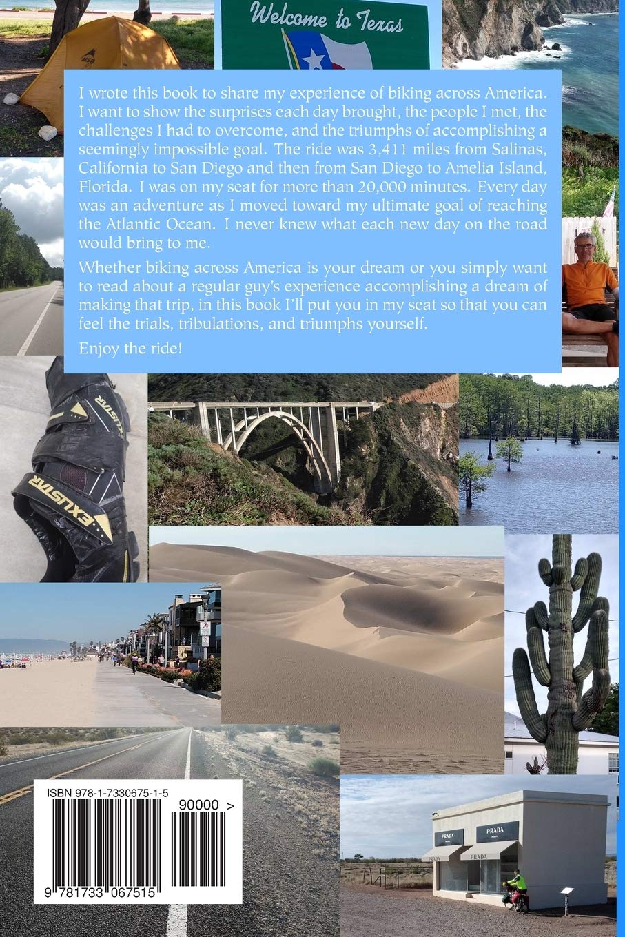 Bike Trip Across America: 3,411 Mile Cycling Adventure & Discovery - Perfect for Road Trips, Outdoor Exploration & Travel Enthusiasts