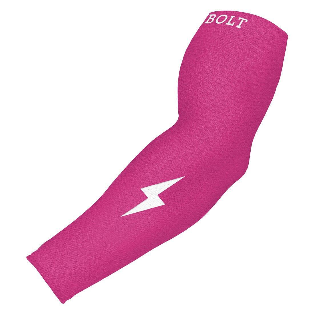Bruce Bolt Graduated Compression Full Arm Sleeve for Baseball & Basketball - Improve Circulation & Reduce Muscle Fatigue During Sports & Workouts