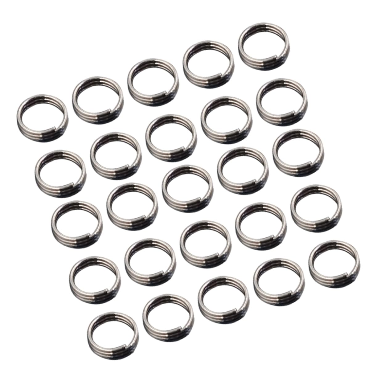 200 Pcs Zinc Alloy Flight Rings - Bulk Jewelry Making Supplies for DIY Accessories, Bracelets & Keychains - Perfect for Crafters, Jewelry Designers and Gift Making