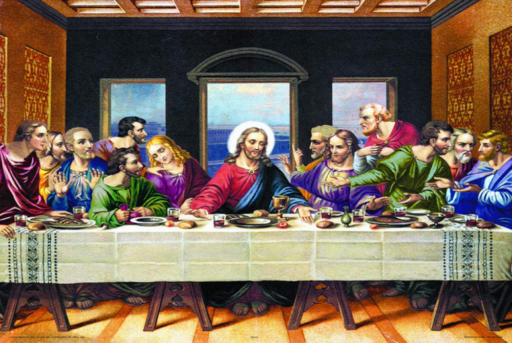 5000 Piece Adult Jigsaw Puzzle - The Last Supper Art Puzzle for Adults & Kids | Educational Brain Teaser & Family Bonding Activity | Perfect for Home Decor, Stress Relief & Cognitive Development