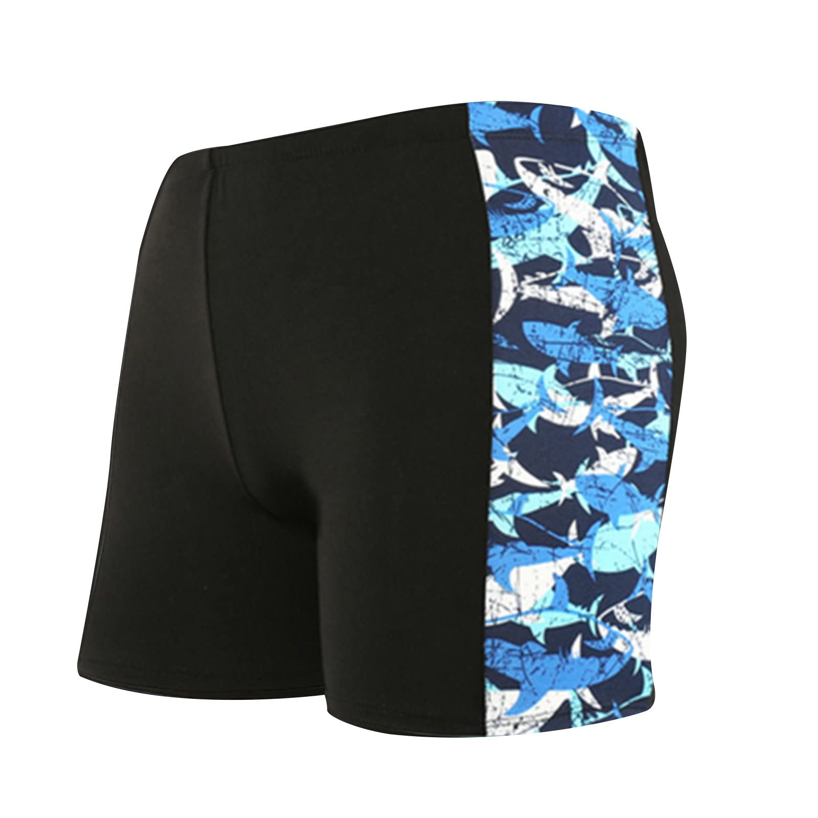 **Men's Quick-Dry Swim Shorts with Print - Comfortable Beach & Pool Swimwear for Summer, Swimming, Spa, and Outdoor Activities**