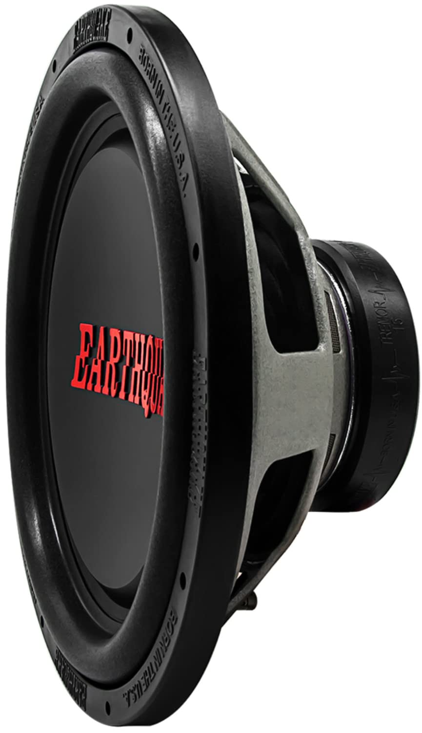 Earthquake Sound Tremor-X154 15-inch 1500W High-Power Car Subwoofer for Deep Bass - Perfect for Car Audio Systems & Truck Sound Upgrades
