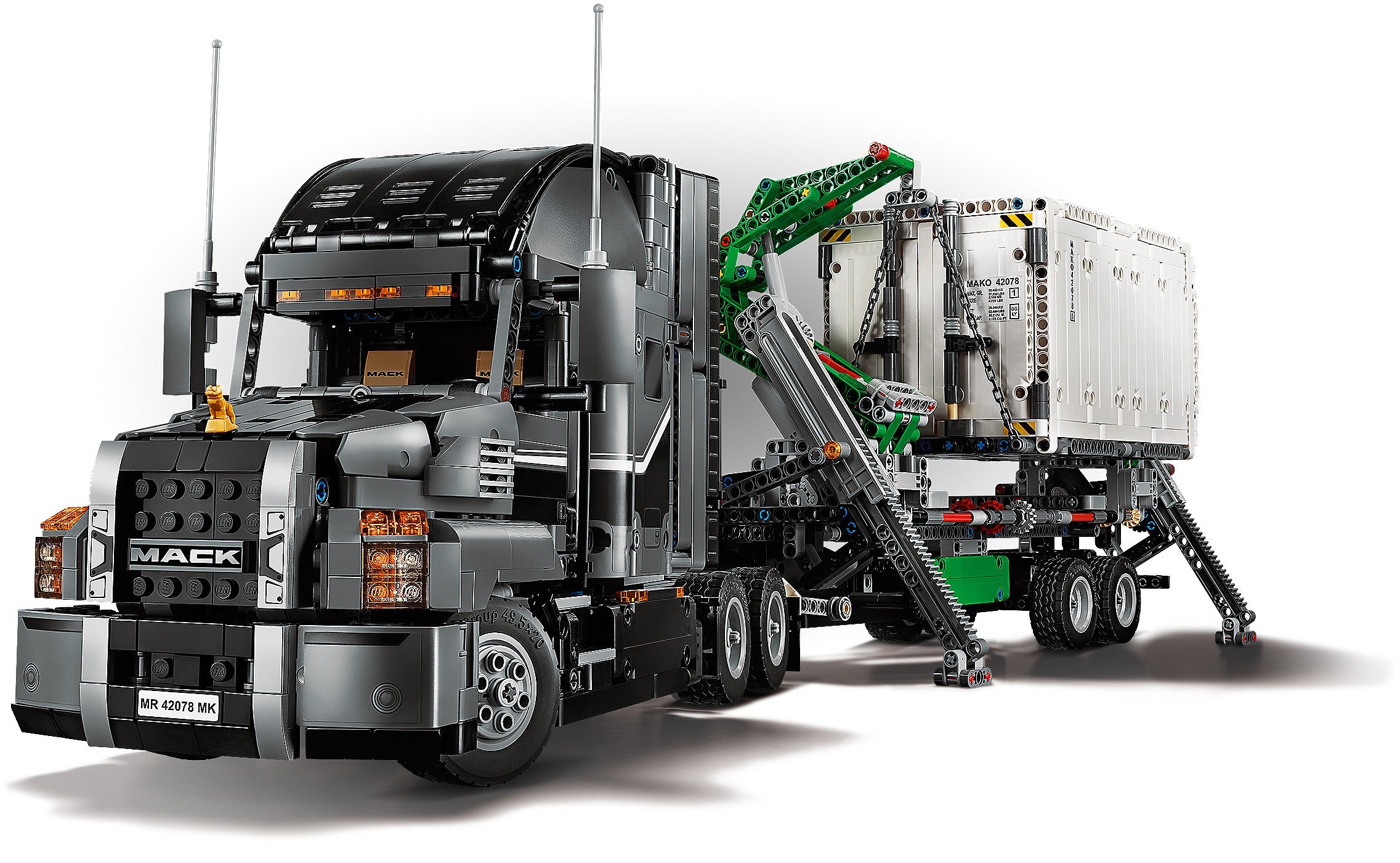 LEGO 42078 Technic Mack Anthem Truck Building Set – STEM Toy for Kids & Adults – Perfect for Construction Enthusiasts & Collectors – Great for Birthday Gifts & Creative Play