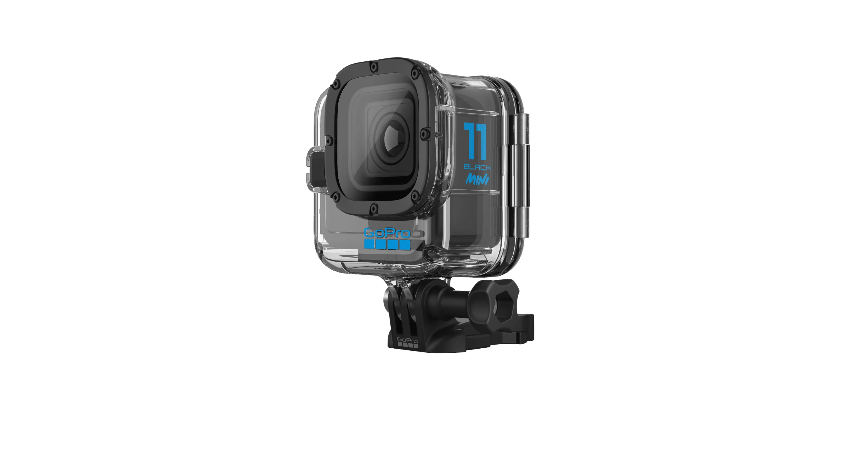 GoPro HERO11 Black Mini Dive Housing - 60m/196ft Waterproof Case for Underwater Photography & Scuba Diving Accessories