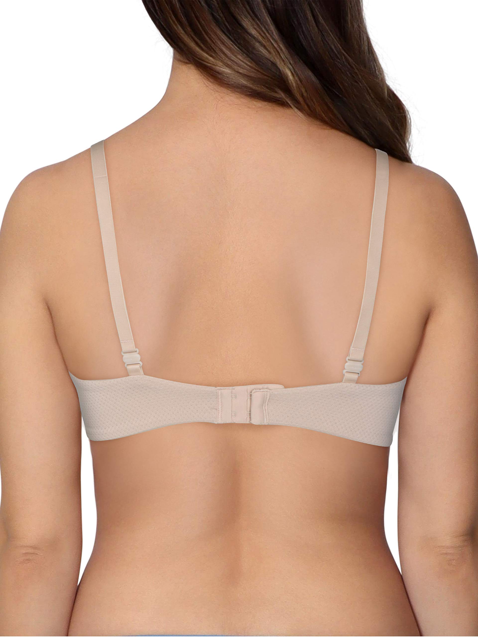 Fruit of the Loom Women's Comfortable Breathable Cami Bra with Adjustable Convertible Straps - Perfect for Yoga, Workout & Everyday Wear