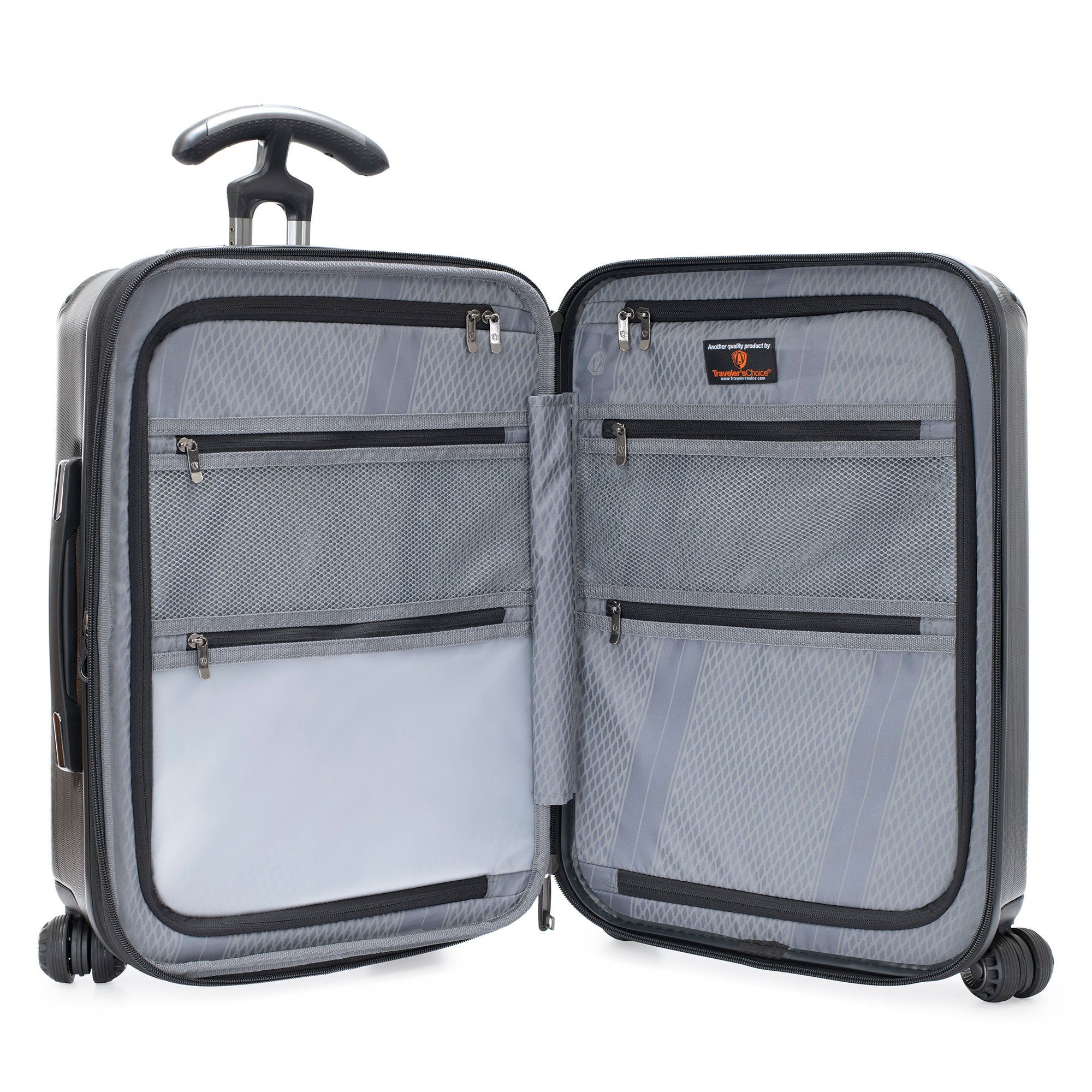 Silverwood Hardshell Carry On Luggage - Lightweight Expandable Suitcase for Air Travel, Business Trips & Weekend Getaways | TSA Approved Spinner Wheels & Durable ABS Material