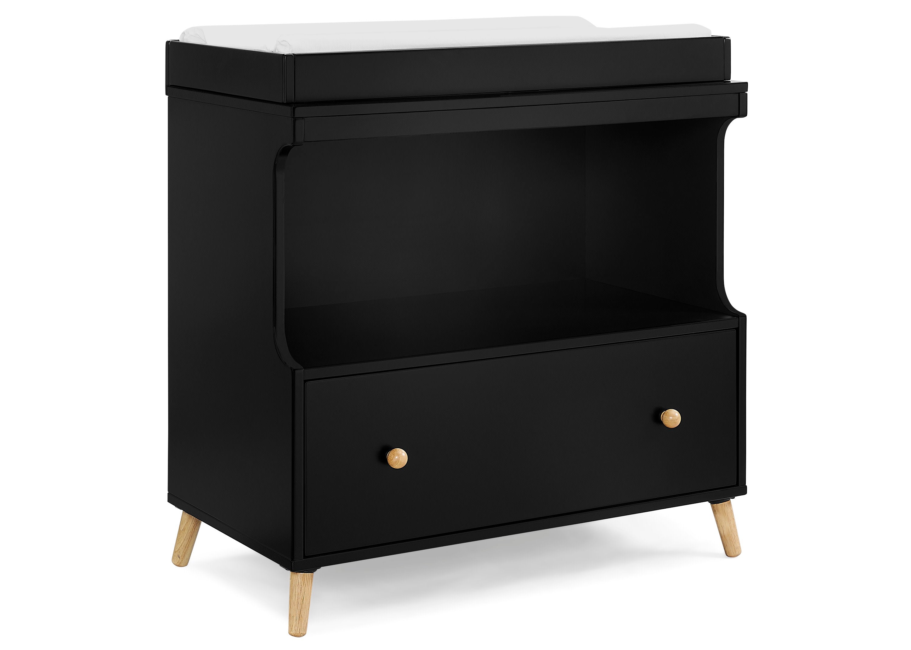 Essex Convertible Baby Changing Table with Storage Drawer - Nursery Dresser & Changing Station for Newborns & Toddlers