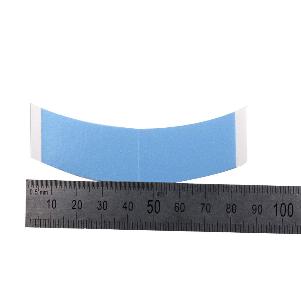 18pcs Strong Wig Lace Front Blue Double Tape - Toupee, Lace Wig & Hair Extension Adhesive - Secure Hold for All-Day Wear - Perfect for Cosplay, Daily Use & Hair System Maintenance