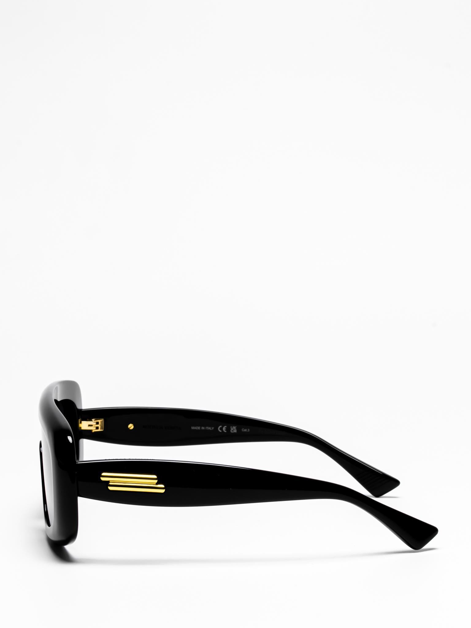 BOTTEGA VENETA BV1281S 001 Sunglasses - Luxury Designer Shades for Men & Women | Perfect for Outdoor Activities, Travel & Fashion Statements