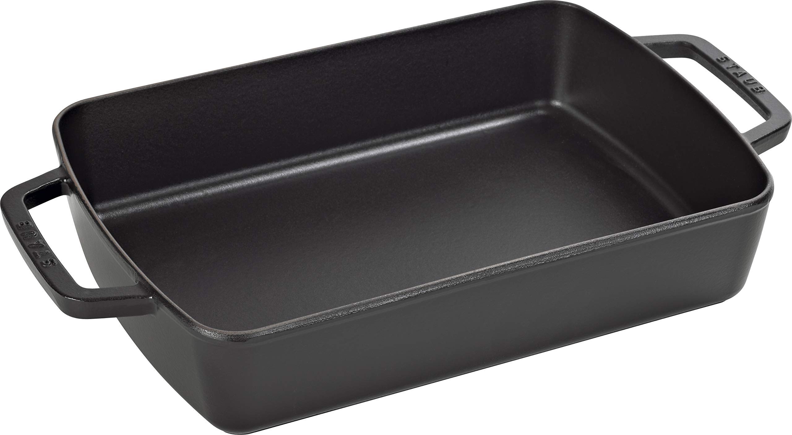 STAUB 3.15L Black Cast Iron Dutch Oven - Premium Enameled Cookware for Baking, Braising & Slow Cooking - Perfect for Roasts, Stews & Bread Making