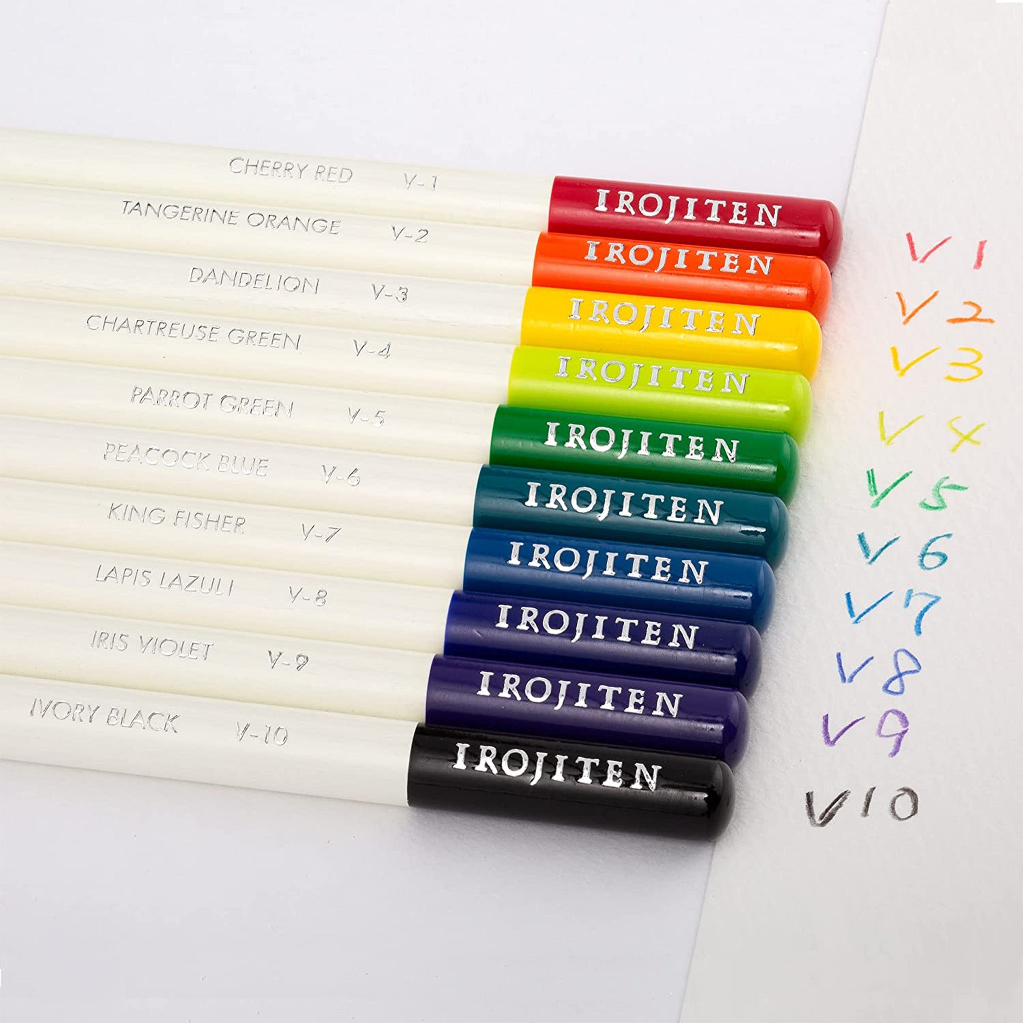Tombow Irojiten Colored Pencil Set - 90 Premium Artist Pencils (Vol.1,2,3 Bundle) for Professional Drawing, Sketching & Adult Coloring Books - Vibrant Colors & Smooth Blending