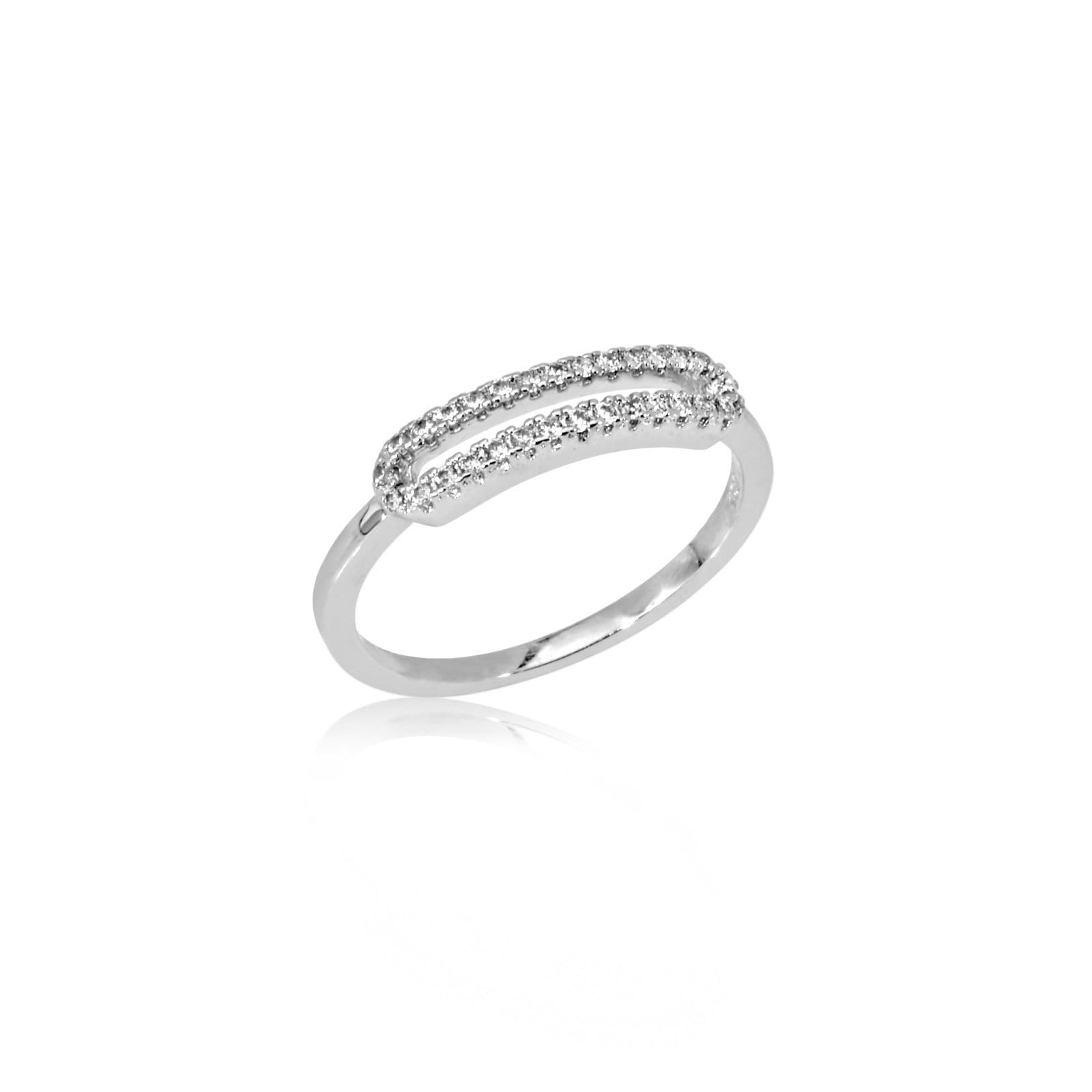 Elegant Cut Out Ring for Women - Minimalist Gold & Silver Stackable Band - Perfect for Everyday Wear, Gifts & Special Occasions