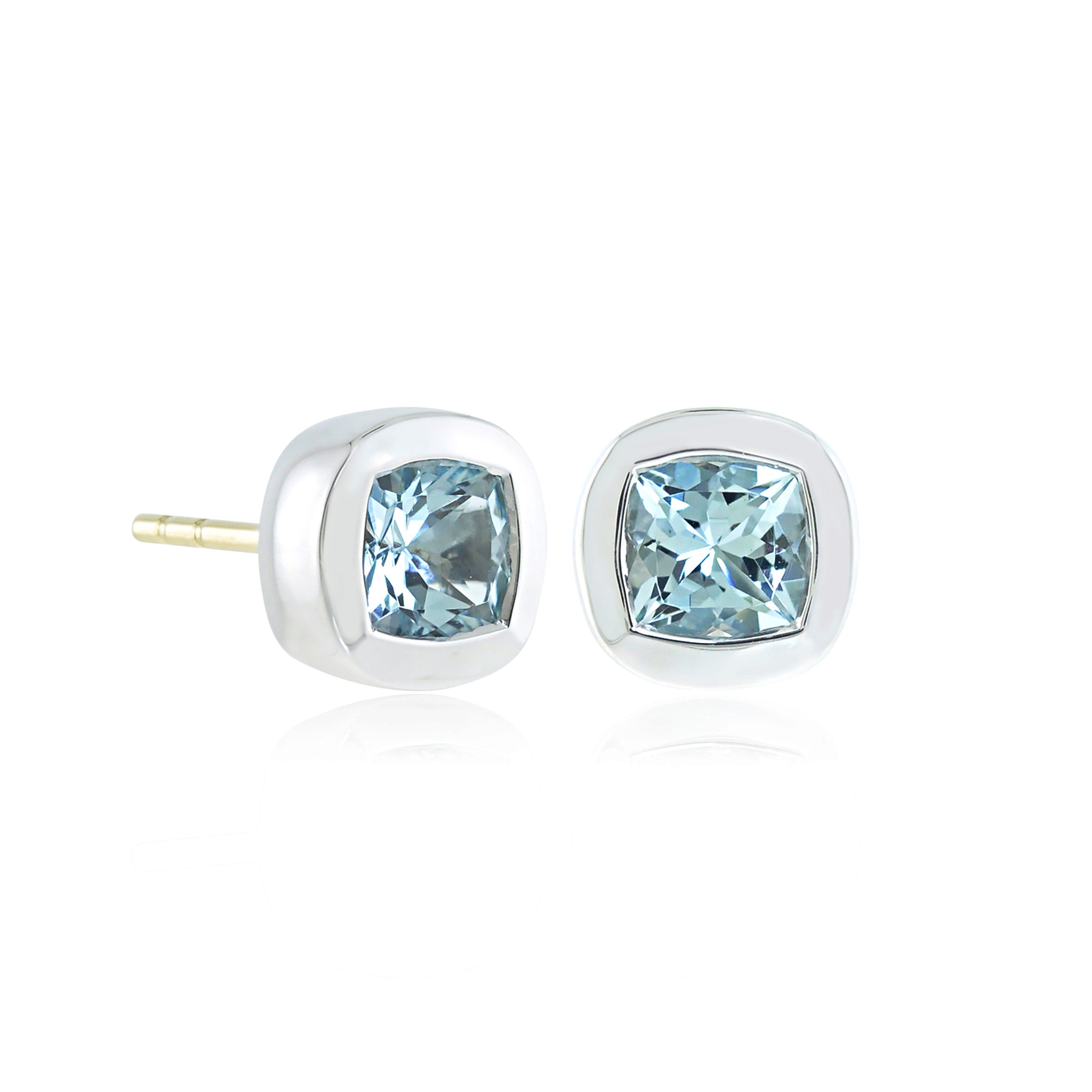 Melrose Aquamarine Earrings – Elegant Blue Gemstone Jewelry for Women | Perfect for Weddings, Parties & Special Occasions